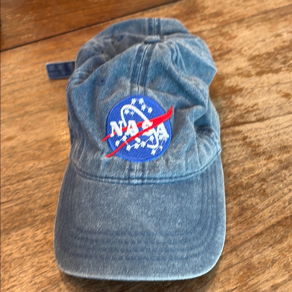 Blue NASA Logo Dad Hat